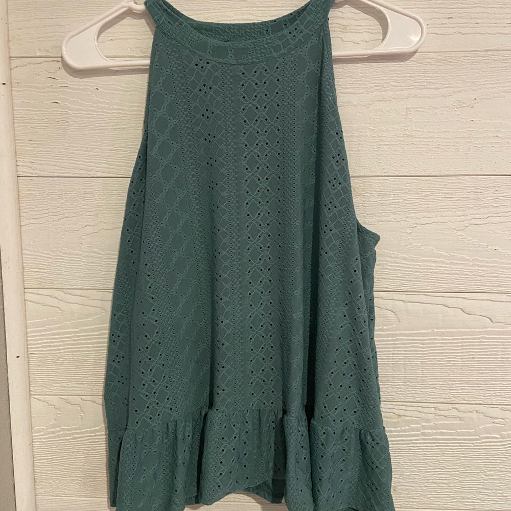 Teal Tank Top